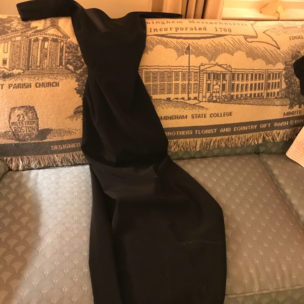 A black dress.